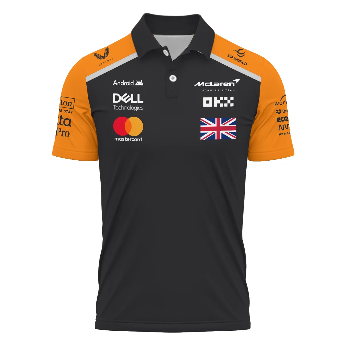 Lando Norris McLaren Formula One Exclusive Logo Polo Shirt BLF1290325A2MCLPL