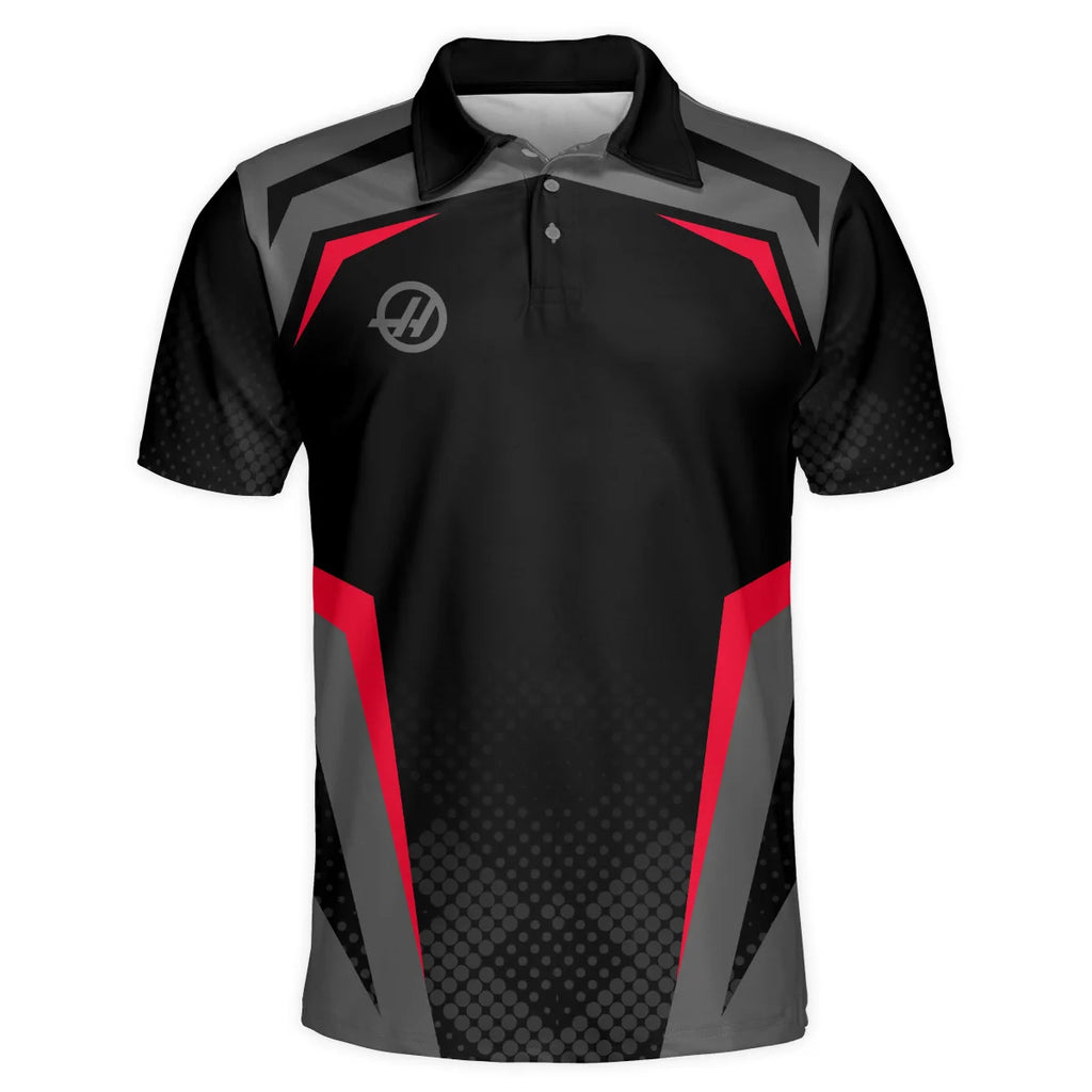 Haas F1 Teamwear Polo Shirt BLVA5326A3HAASPL
