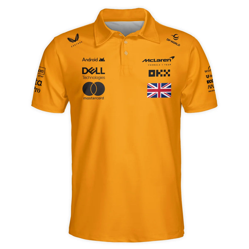 Champion 2025 Lando Norris McLaren F1 Team Polo Shirt BLVALN051225A2PL