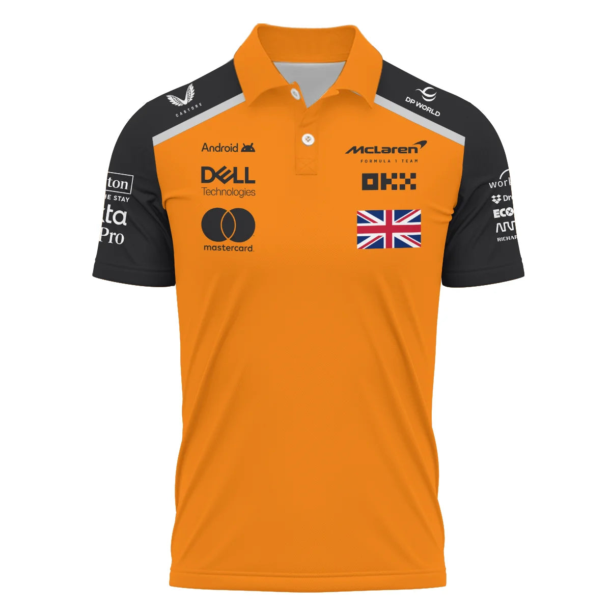 Lando Norris McLaren Formula One Exclusive Logo Polo Shirt BLF1290325A1MCLPL