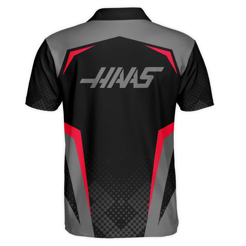Haas F1 Teamwear Polo Shirt BLVA5326A3HAASPL