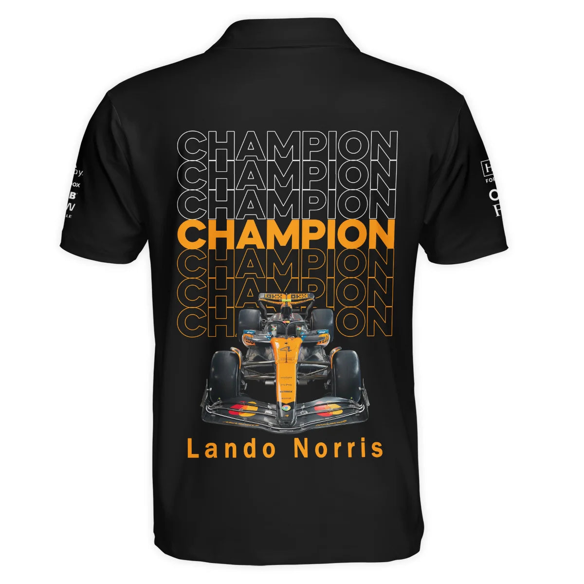 Champion 2025 Lando Norris McLaren F1 Team Polo Shirt BLVALN051225A1PL