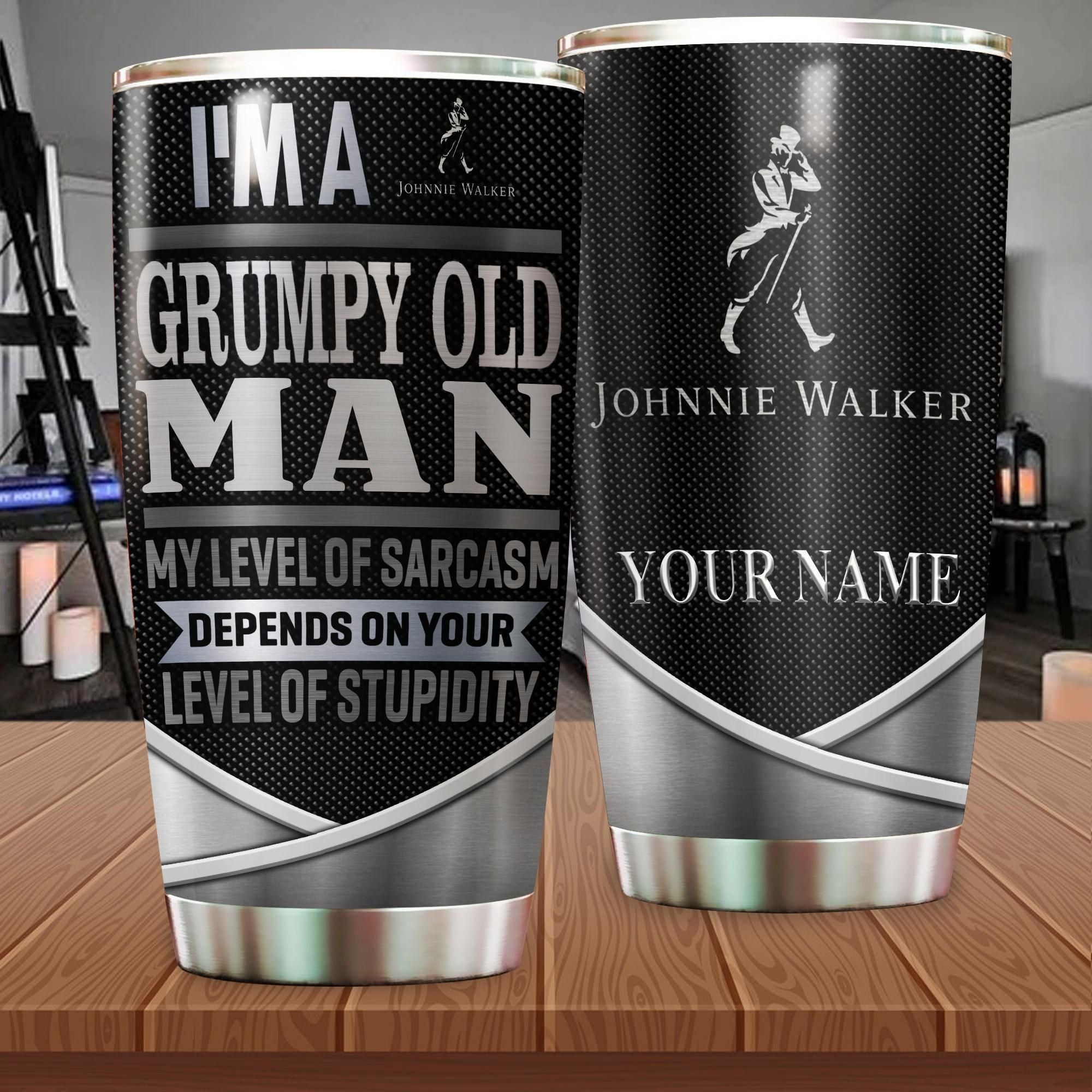 20JL Johnnie Walker Tumbler Customize Name