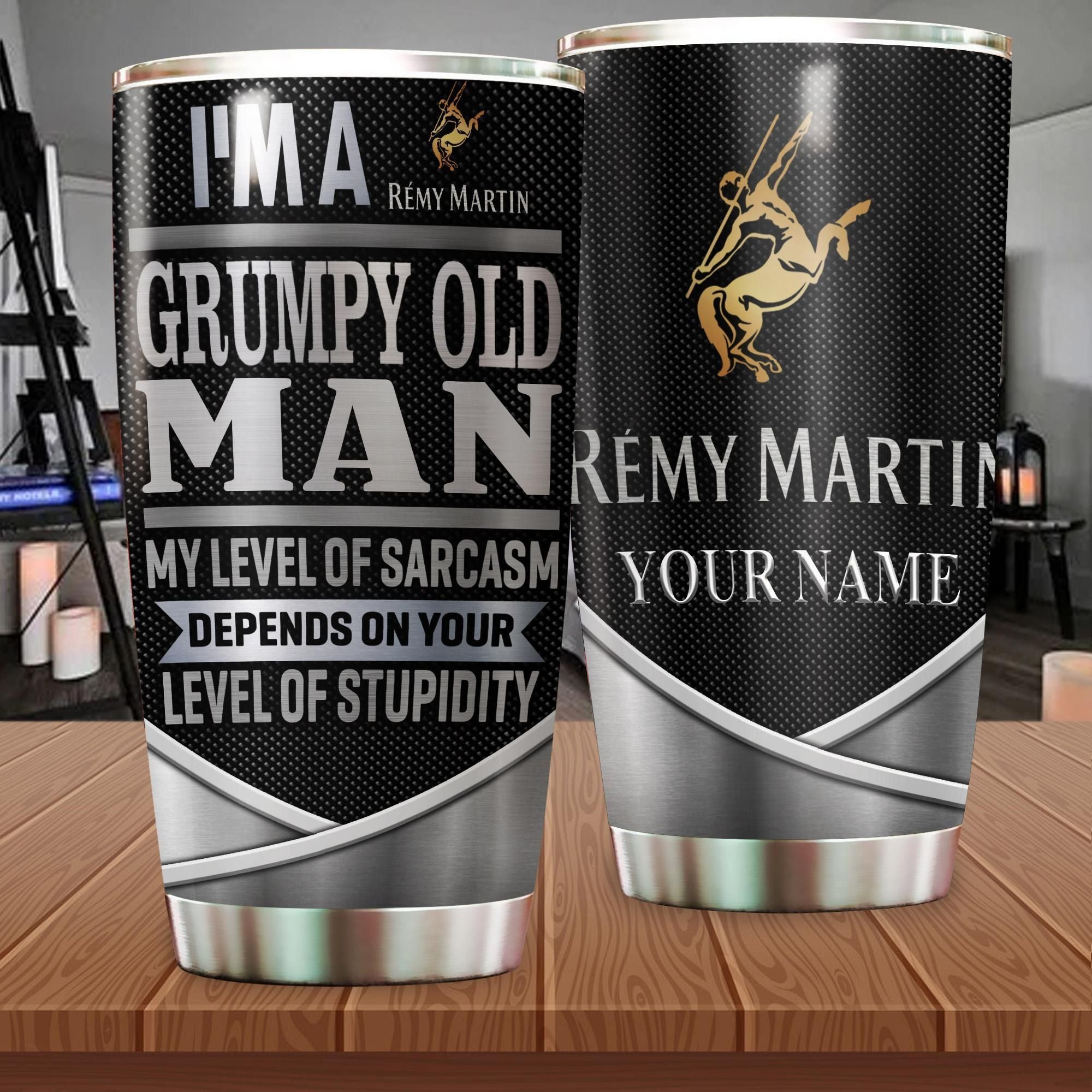 20JL Remy Martin Tumbler Customize Name