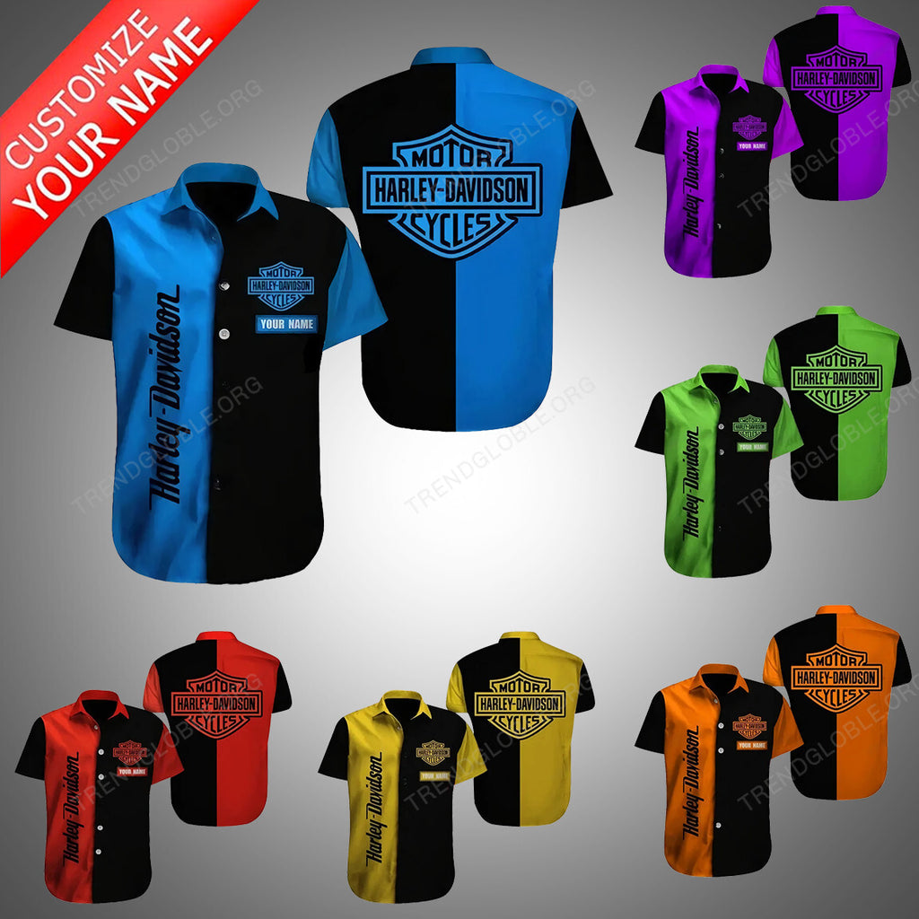 HLD Short Sleeve Shirts Custom Name T1-1