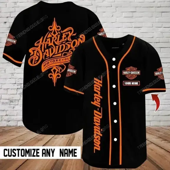 HD BASEBALL SHIRT - CUSTOM NAME H5