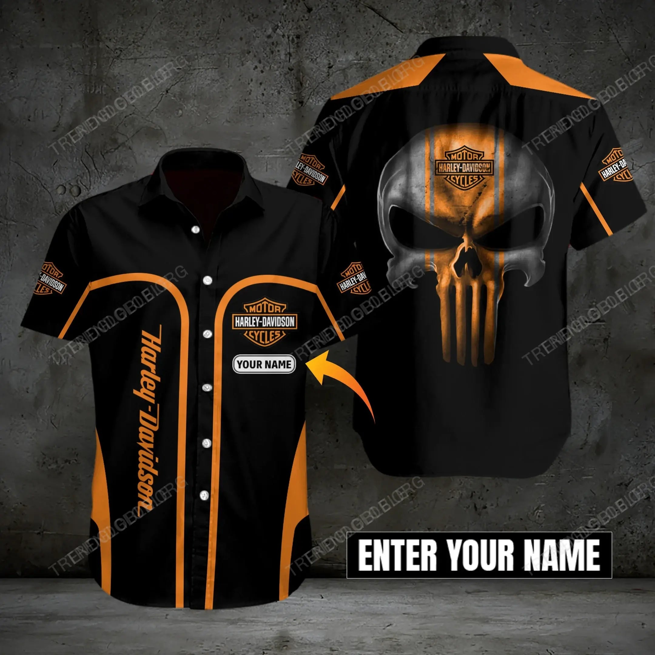 HD Short Sleeve Shirts - Custom Name D24
