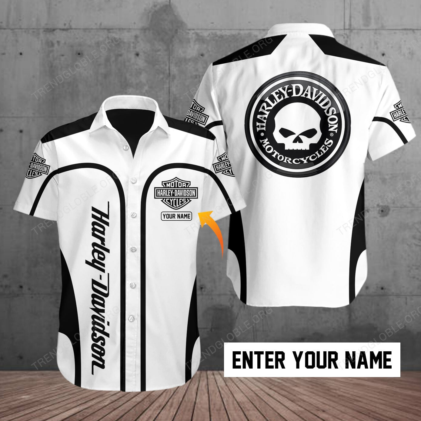 HLD Short Sleeve Shirts Custom Name T46