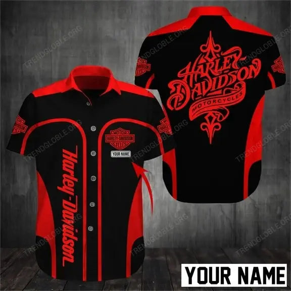 HLD Short Sleeve Shirts Custom Name T53