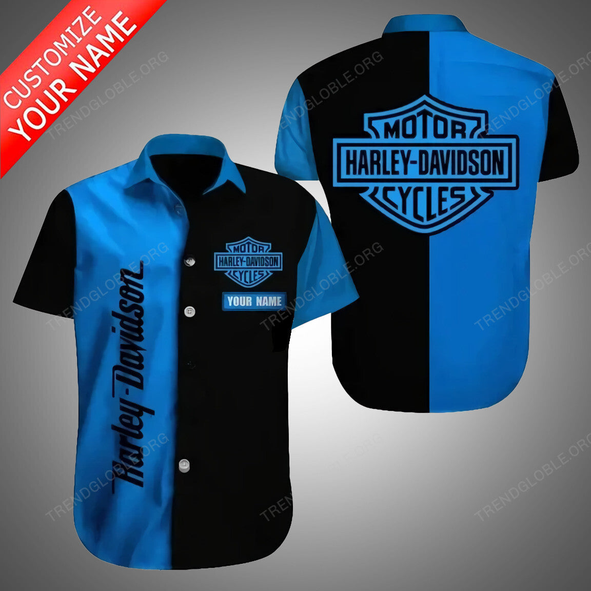 HLD Short Sleeve Shirts Custom Name T1-1