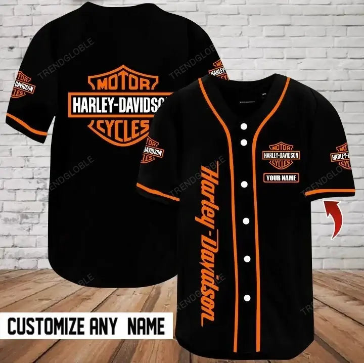 HD BASEBALL SHIRT - CUSTOM NAME D36