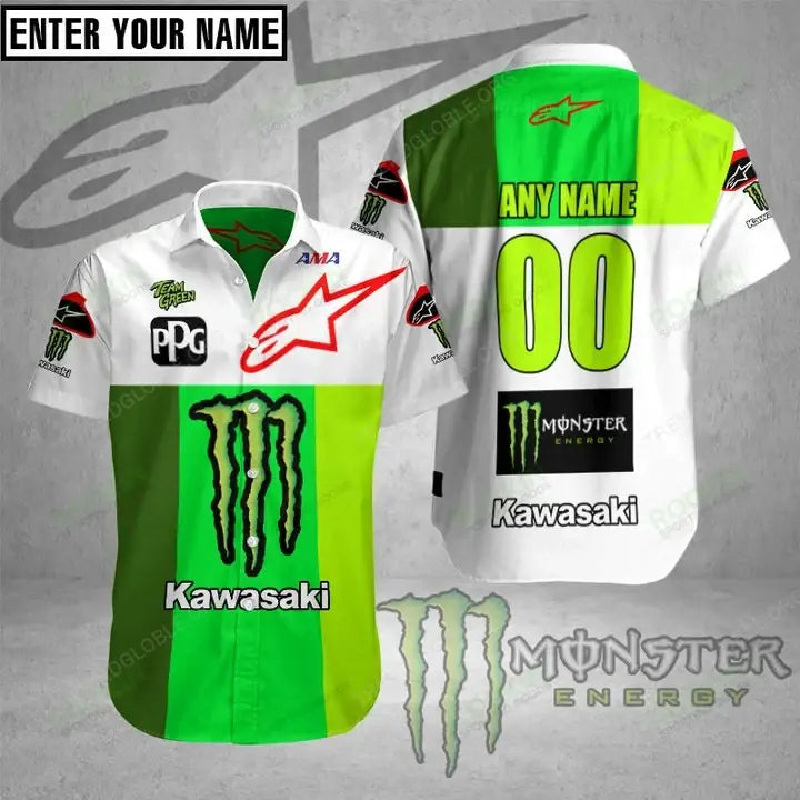 FRC KAWA Short Sleeve Shirts Custom Name C46