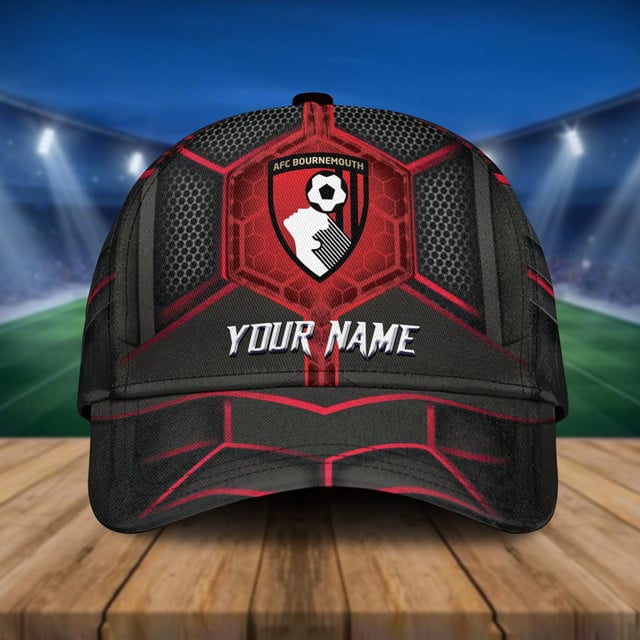 Custom Afc Bournemouth Cap – Personalize With Your Name – Perfect Gift For Fans!