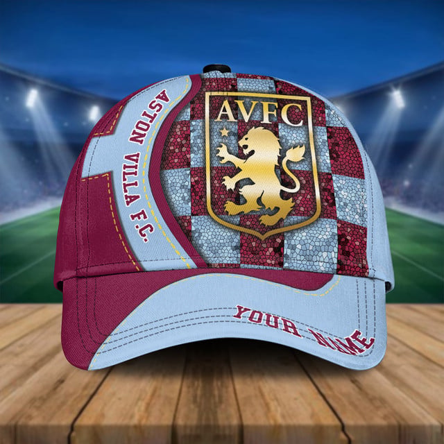 Custom Aston Villa Fc Baseball Cap - Personalized Fan Gear With Logo