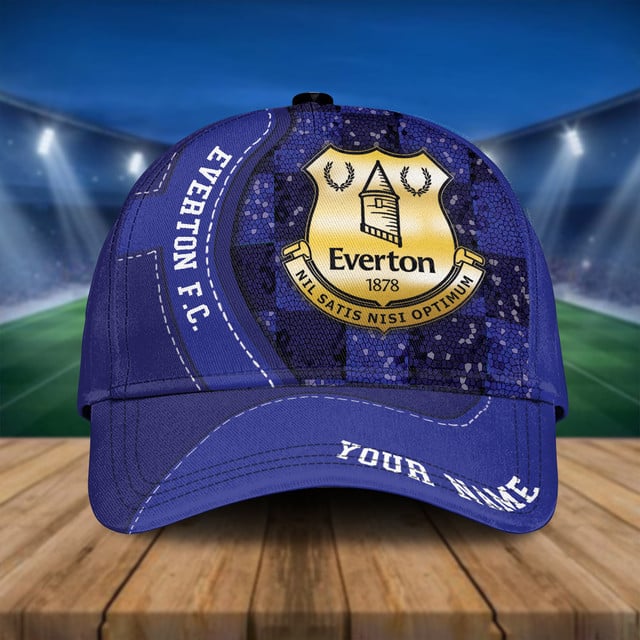 Customizable Everton F.C. Cap - Show Your Team Pride With Personalized Name!