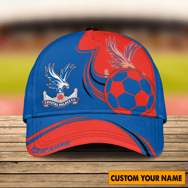 Customizable Crystal Palace Fc Cap - Personalized Name &amp; Stylish Design For Fans