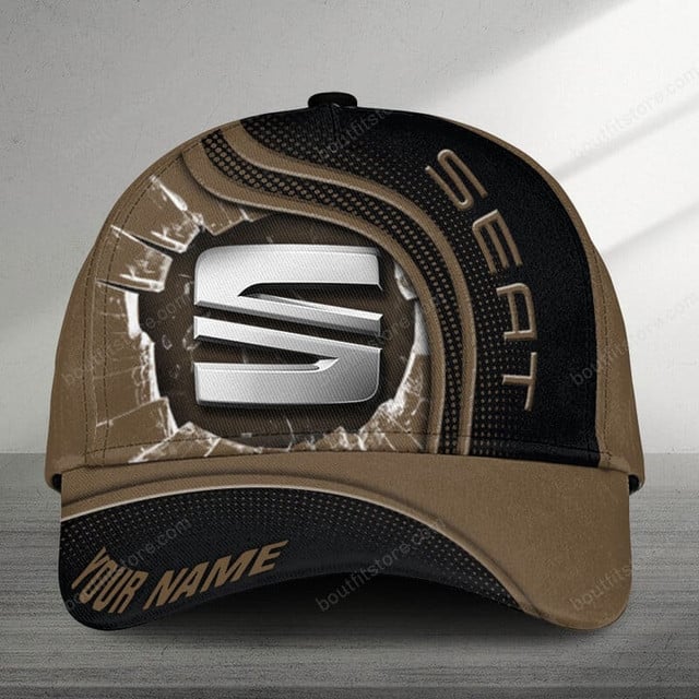 Custom Seat Logo Baseball Cap – Personalized Name, Stylish Design, Perfect Gift For Car Enthusiasts