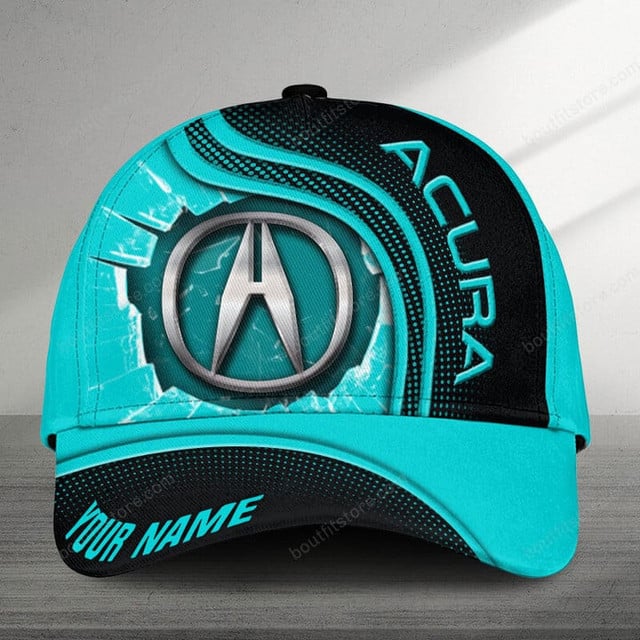 Custom Acura Cap - Personalized Name, Stylish Design, Perfect Gift For Car Enthusiasts