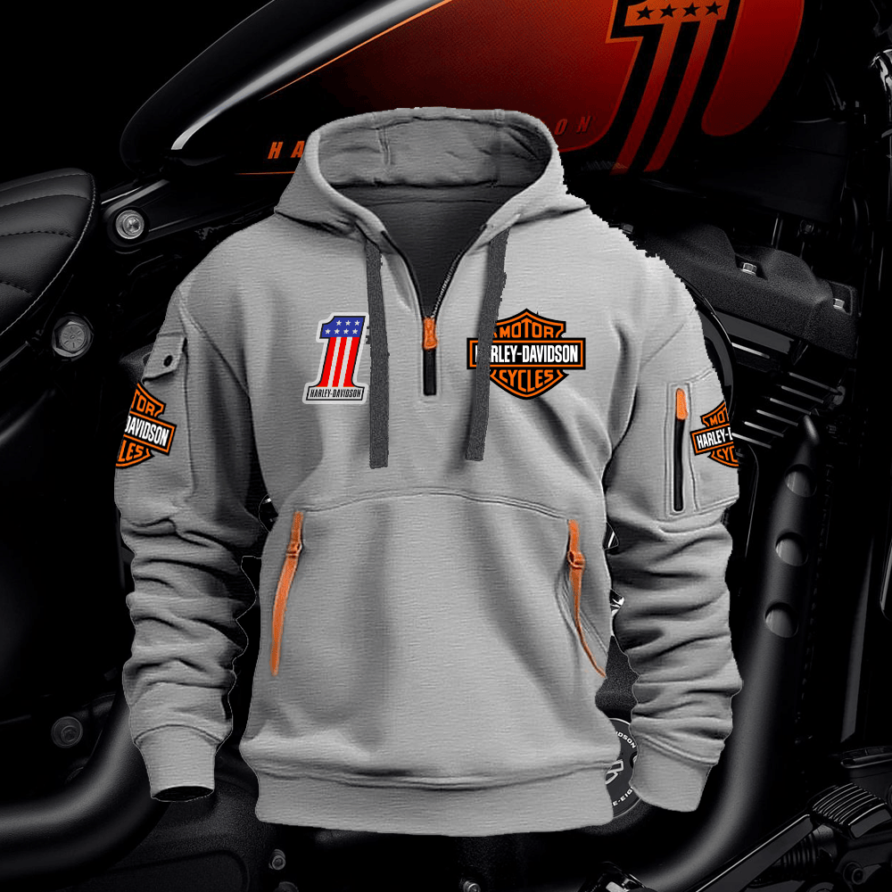 HD Limited Edition ! Quarter Zip Unisex Hoodie