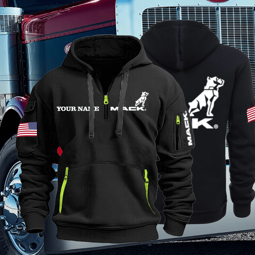 MA Quarter Zip Unisex Hoodie