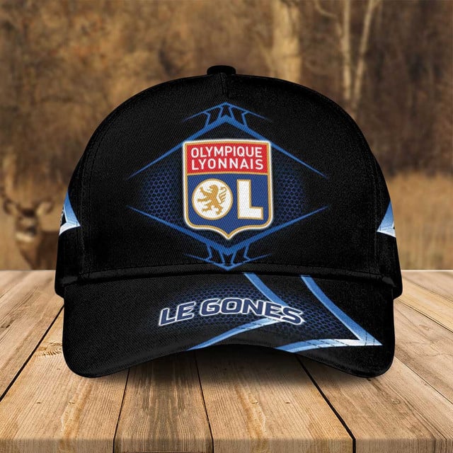 Olympique Lyonnais Cap - Stylish Black Hat For Fans With Logo Design