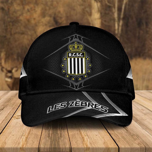 R.C.S.C. Les Zèbres Black Cap - Stylish Fan Gear For Ultimate Support