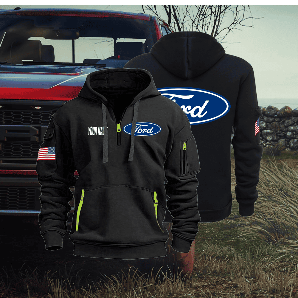 FD Quarter Zip Unisex Hoodie