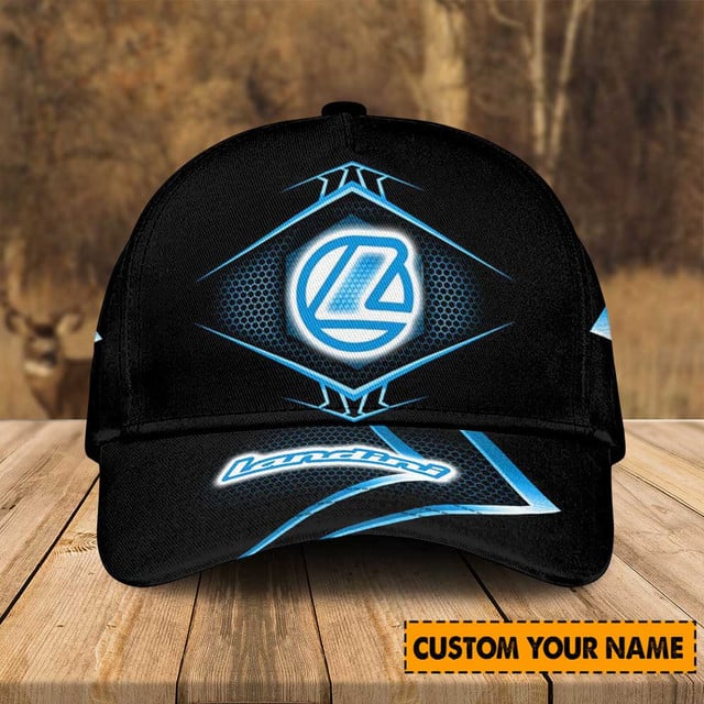 Custom Landini Hat – Personalized Design, Stylish Black &amp; Blue Cap For Unique Look