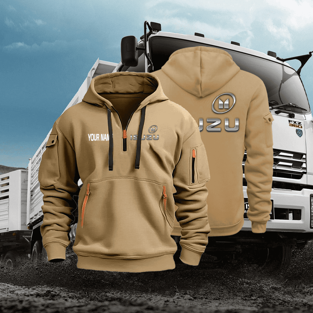ISZ Quarter Zip Unisex Hoodie