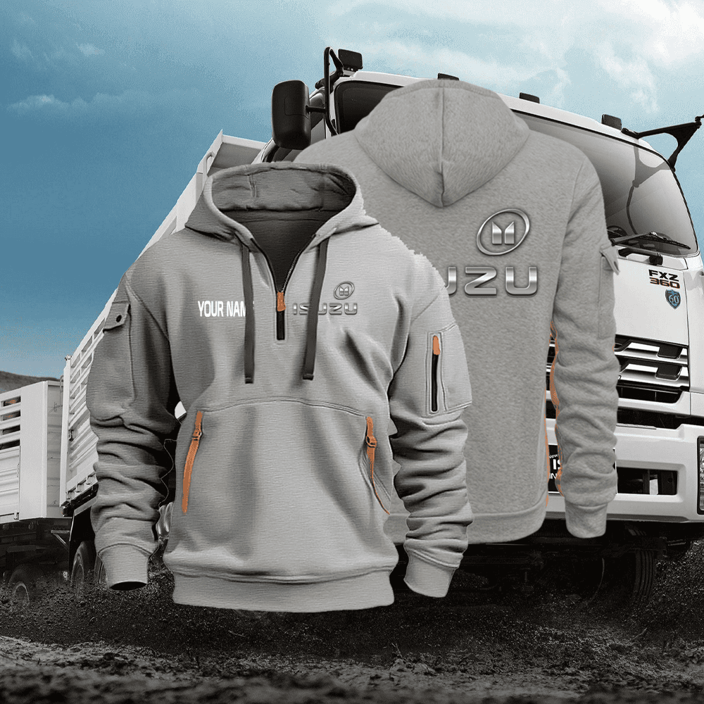 ISZ Quarter Zip Unisex Hoodie