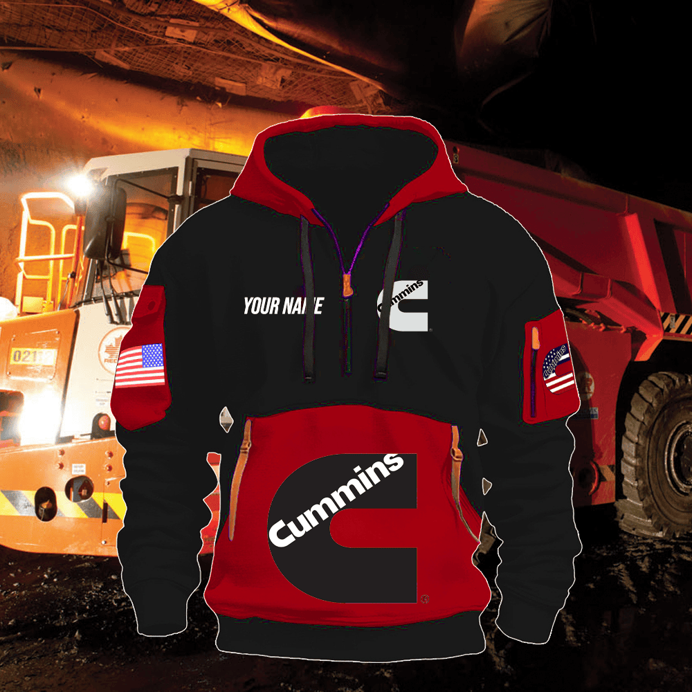 CM 2 FULL PRINT QUATER ZIPPER JACKET