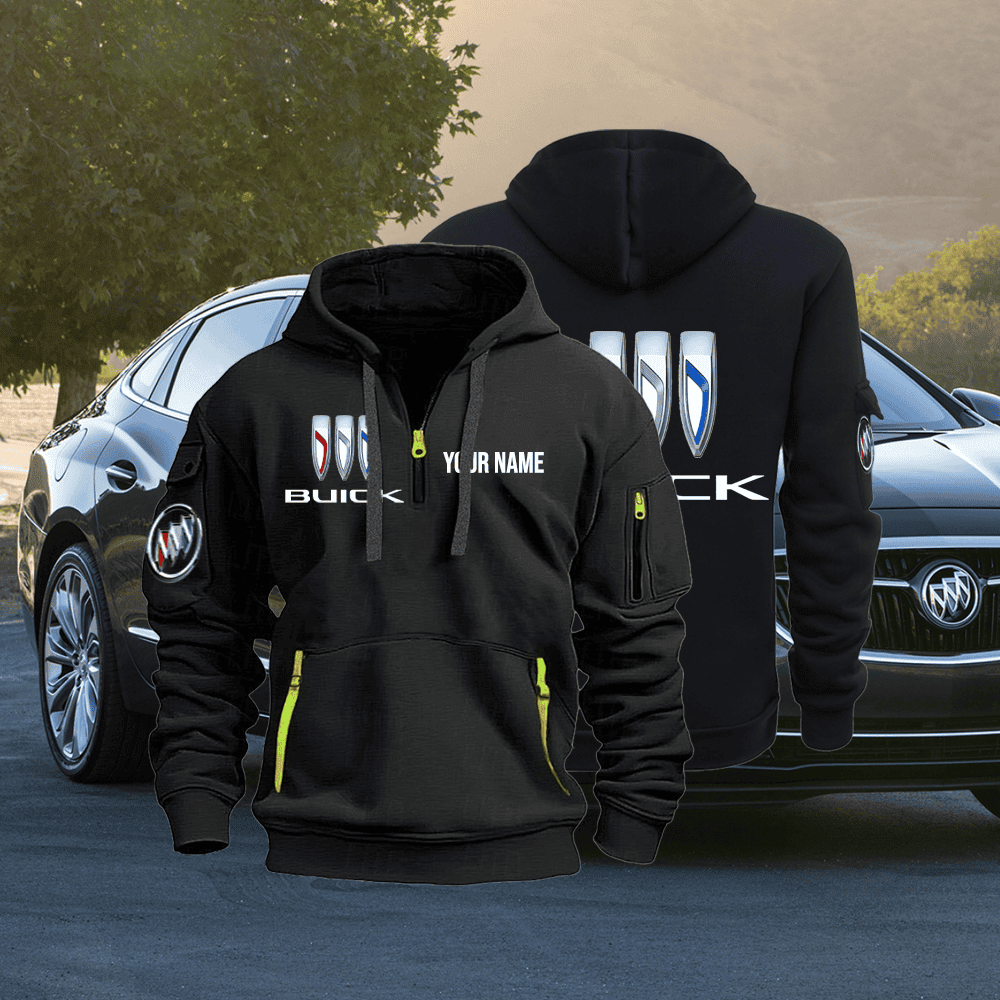 BU Quarter Zip Unisex Hoodie