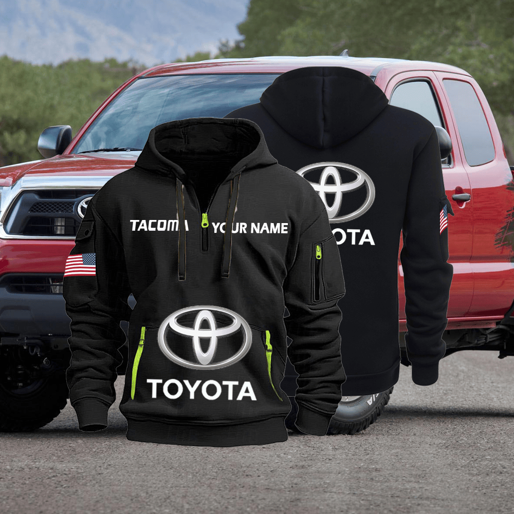 TY TM Quarter Zip Unisex Hoodie