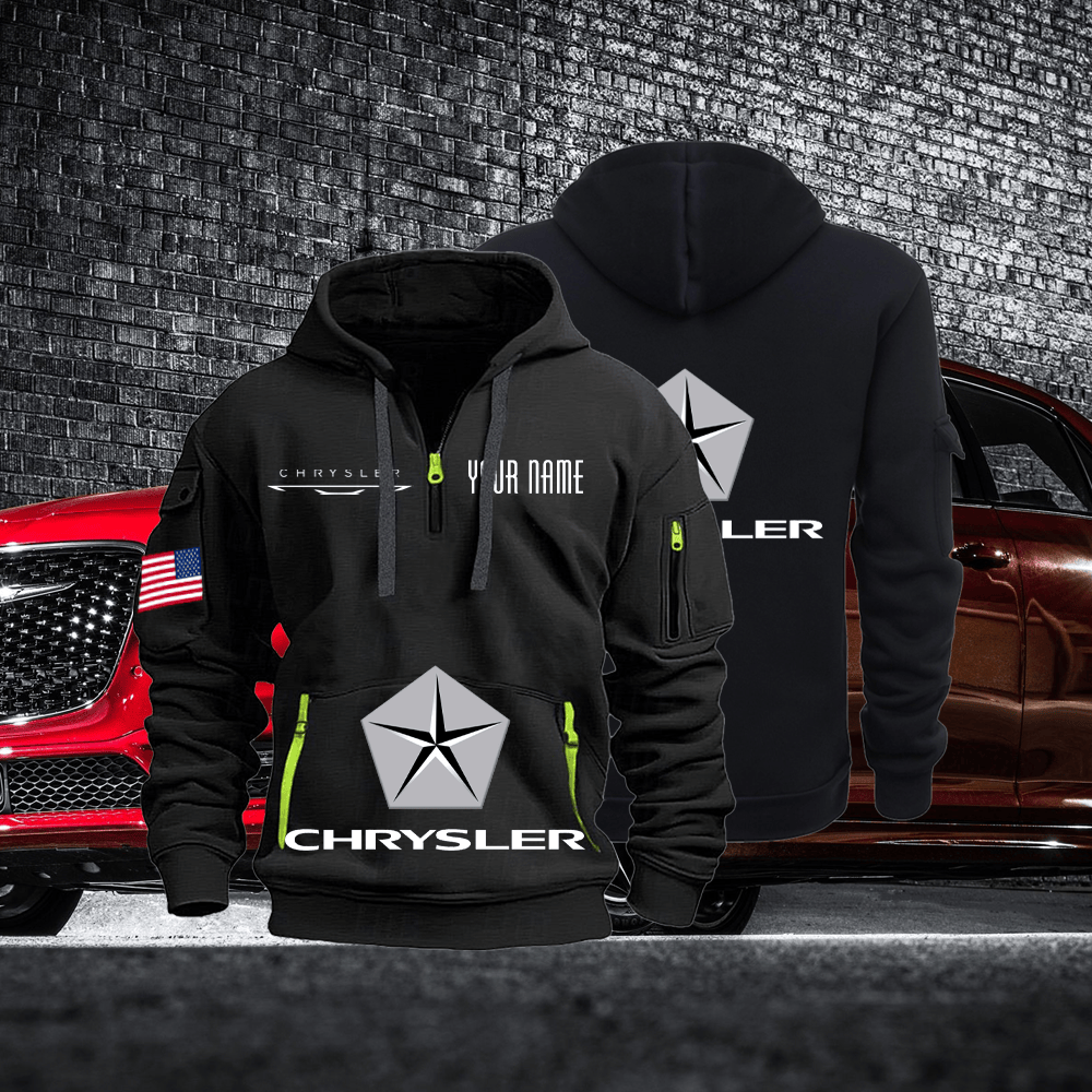 CL Custom Name Quarter Zip Unisex Hoodie