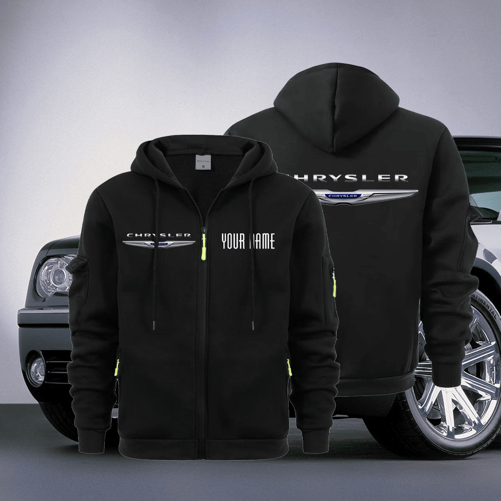 CL Custom Name Unisex Zipper Hoodie