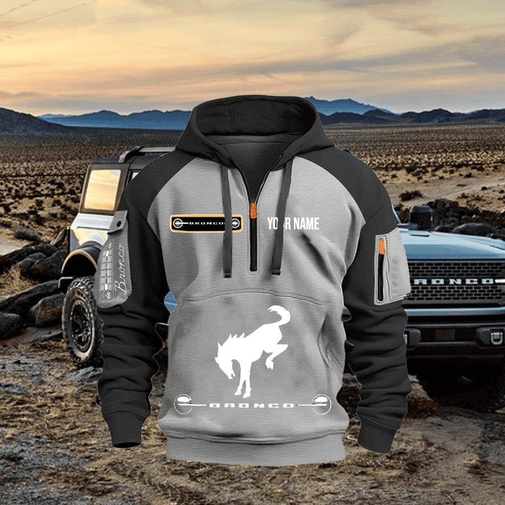 FD BR Custom Quarter Zipper Jacket