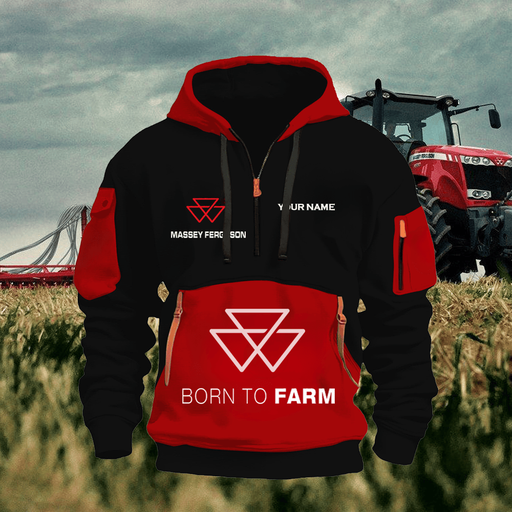 MF Custom Name Quarter Zipper Hoodie