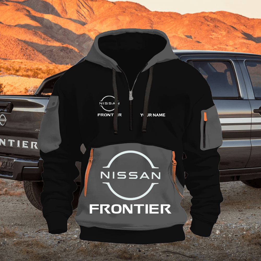NF Custom Name Quarter Zipper Hoodie
