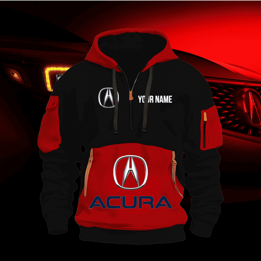 ACR Custom Name Quarter Zipper Hoodie