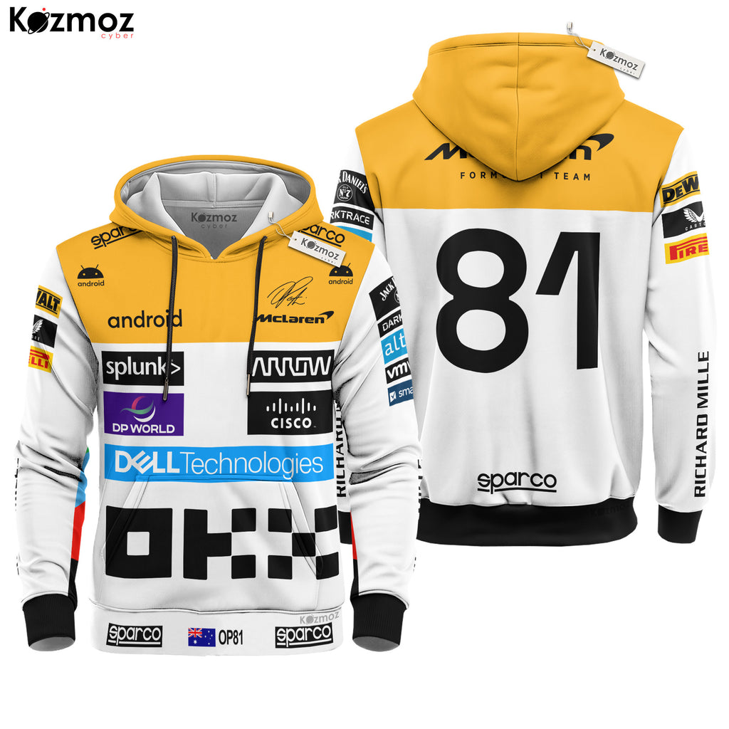 Oscar Piastri Racing Costume 2023 New Maclaren Silverstone Collection – McLaren  Racing Team