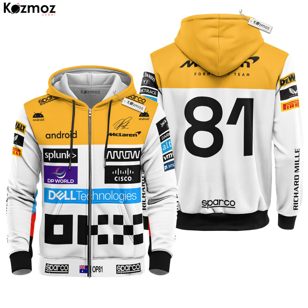 Oscar Piastri Racing Costume 2023 New Maclaren Silverstone Collection – McLaren  Racing Team