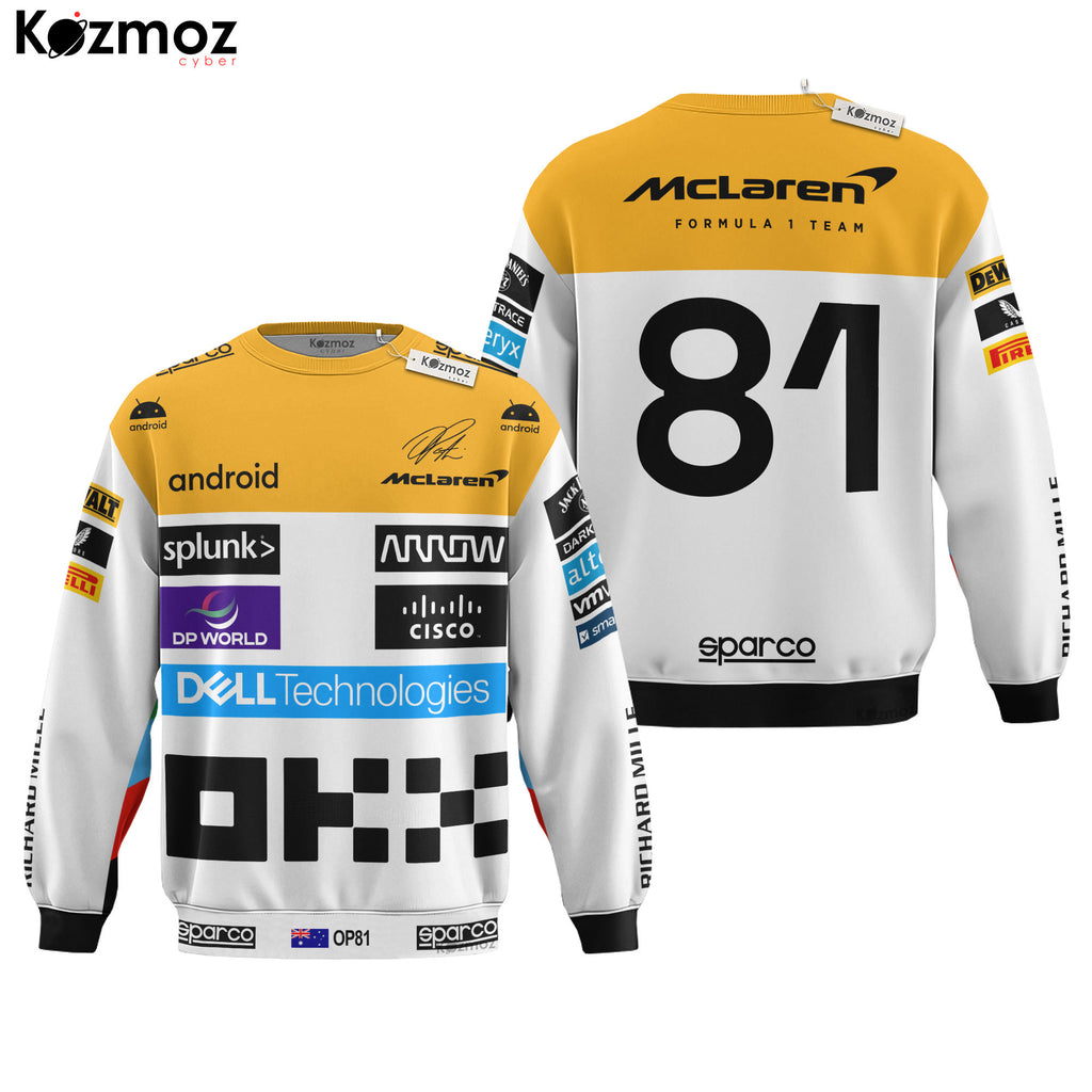 Oscar Piastri Racing Costume 2023 New Maclaren Silverstone Collection – McLaren  Racing Team