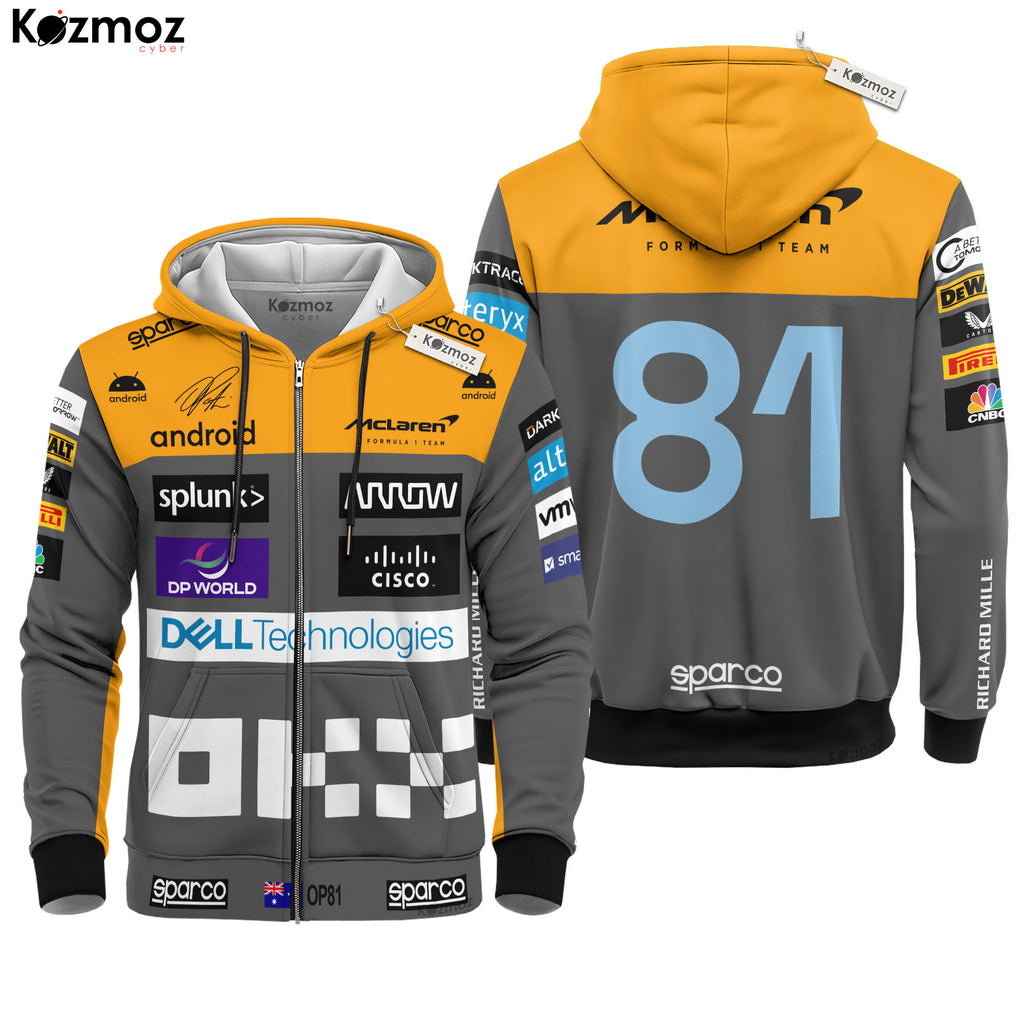Oscar Piastri Racing Costume 2023 Signed Rookie Year Collection – McLaren  Racing Team