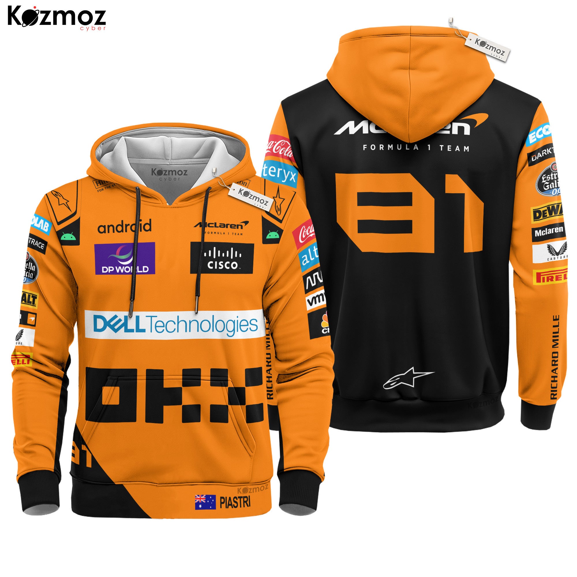 Oscar Piastri Racing Costume 2024 Collection – McLaren Racing Team