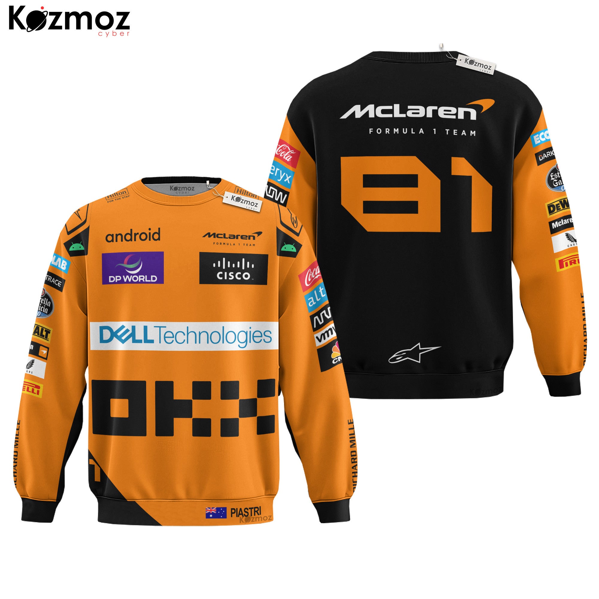 Oscar Piastri Racing Costume 2024 Collection – McLaren Racing Team