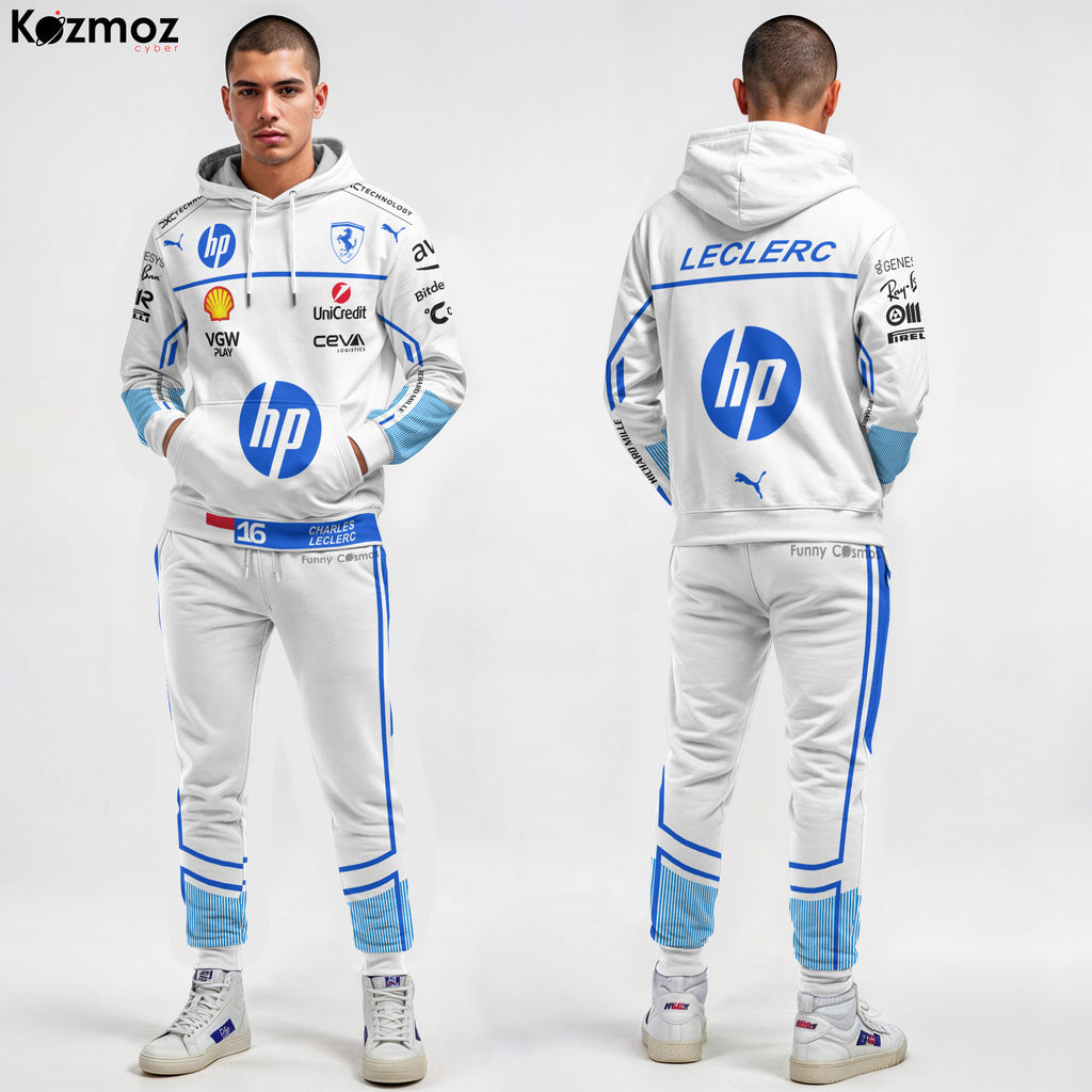 Charles Leclerc Racing Suit 2025 Monaco GP Collection – SF  Racing Team