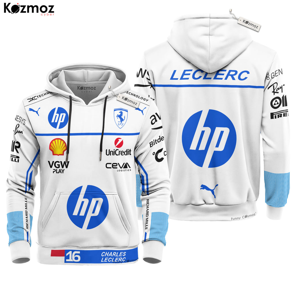 Charles Leclerc Racing Suit 2025 Monaco GP Collection – SF  Racing Team