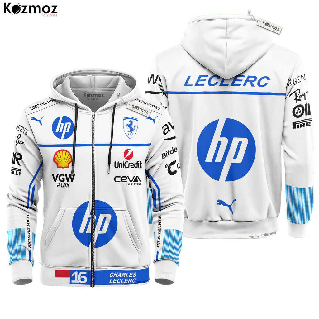 Charles Leclerc Racing Suit 2025 Monaco GP Collection – SF  Racing Team