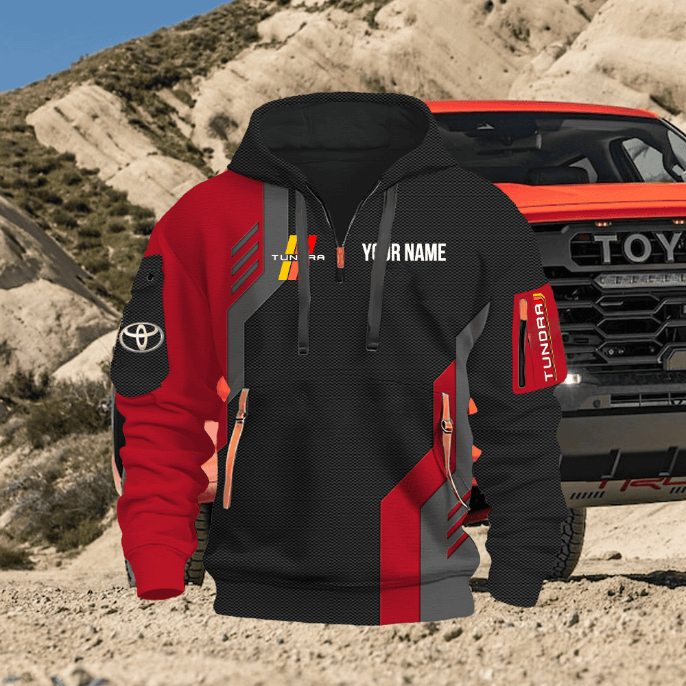 TY TD Custom Quarter Zipper Hoodie