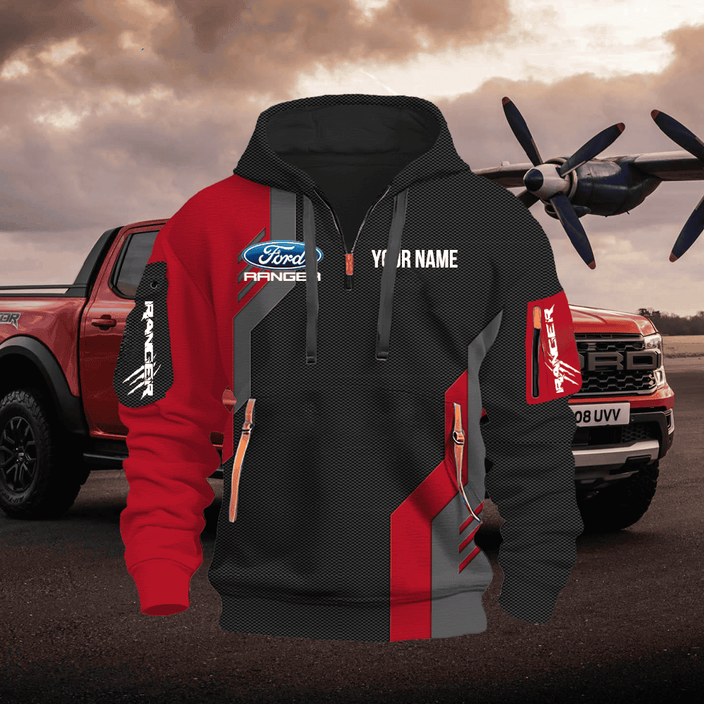 FD RG Custom Quarter Zipper Hoodie